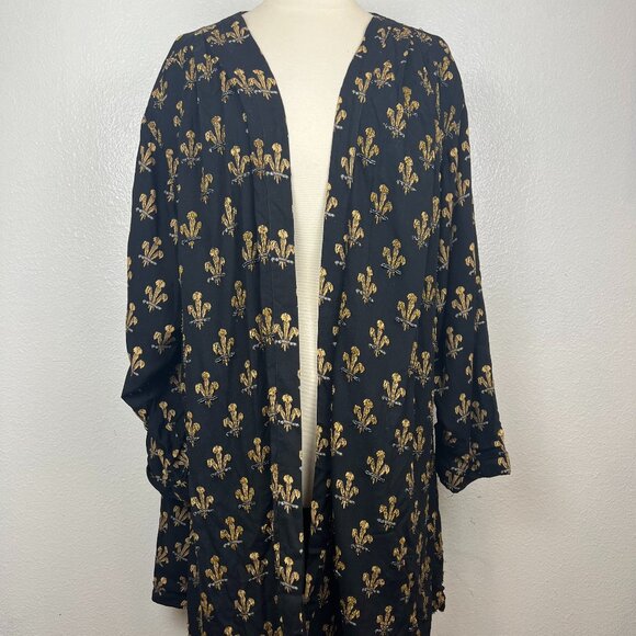 We Be Bop Cardigan Womens 3X  Reversible Beaded Professional office - Picture 1 of 7